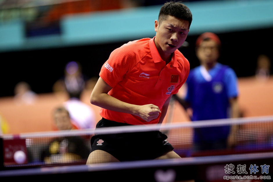 德国队完胜法国队，张继科点燃赛场